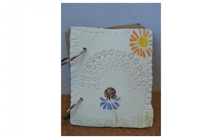Activ Clay Air Dry Clay Project - Make a Nature Journal